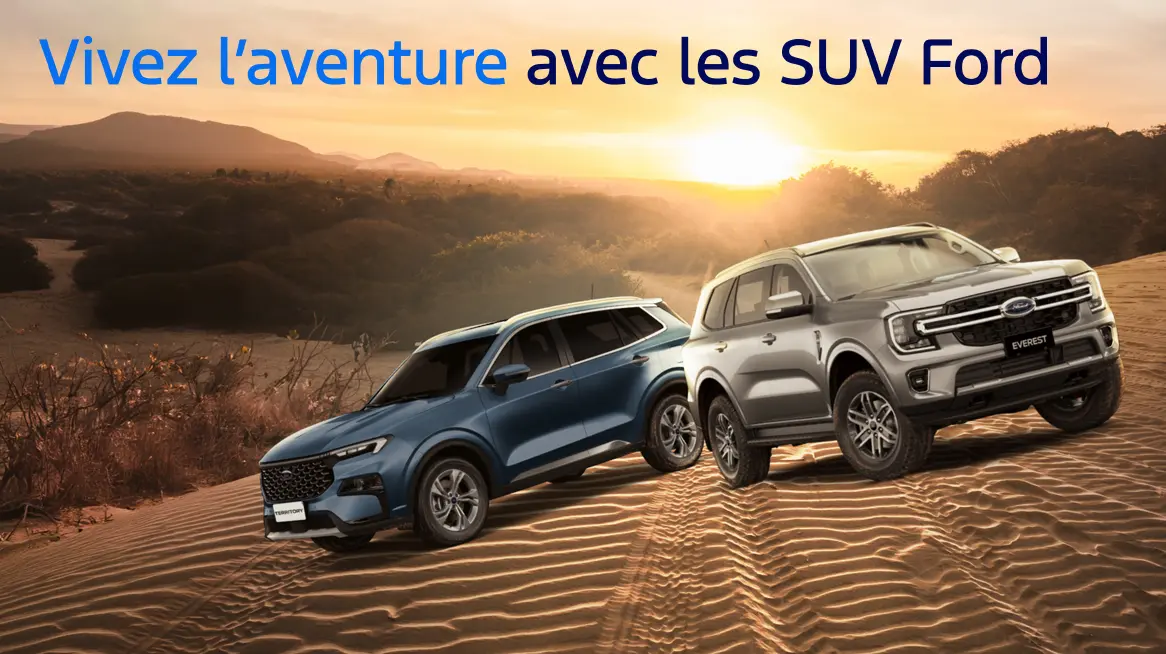 Découvrez la Ford Territory et la Ford Everest        