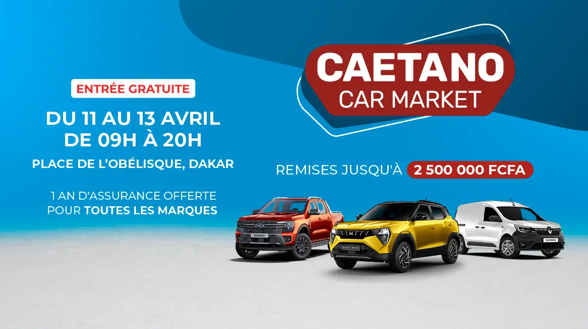 CarMarket Sénégal : 3 jours d'opportunités uniques !          